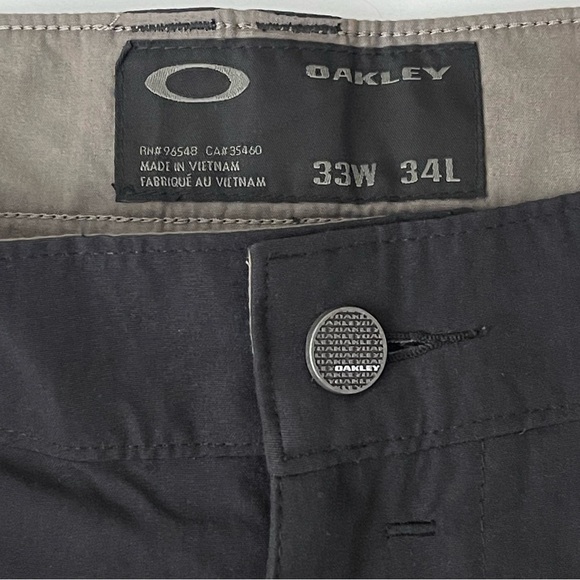 Oakley Pants Mens 30x31 Performance Stretch Hydrolix Tech Take 2.5 Golf Pant - Picture 8 of 9